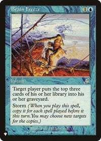 Brain Freeze (29/143) [The List Reprints]