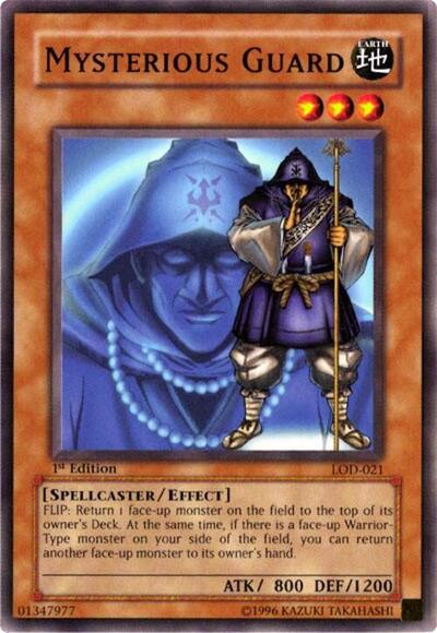 Mysterious Guard (LOD-021) [Legacy of Darkness]