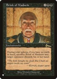 Brink of Madness (50/143) [The List Reprints]