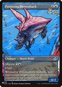 Pouncing Shoreshark (Showcase) (285/274) [The List Reprints]