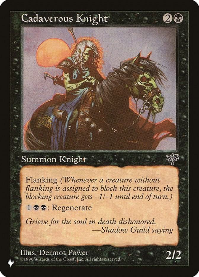 Cadaverous Knight [The List Reprints]