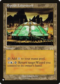Riptide Laboratory (322/350) [The List Reprints]