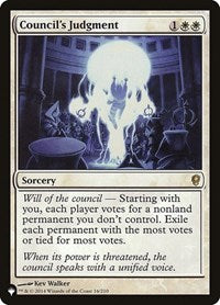 Council's Judgment (16/210) [The List Reprints]