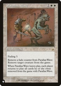 Parallax Wave (17/143) [The List Reprints]