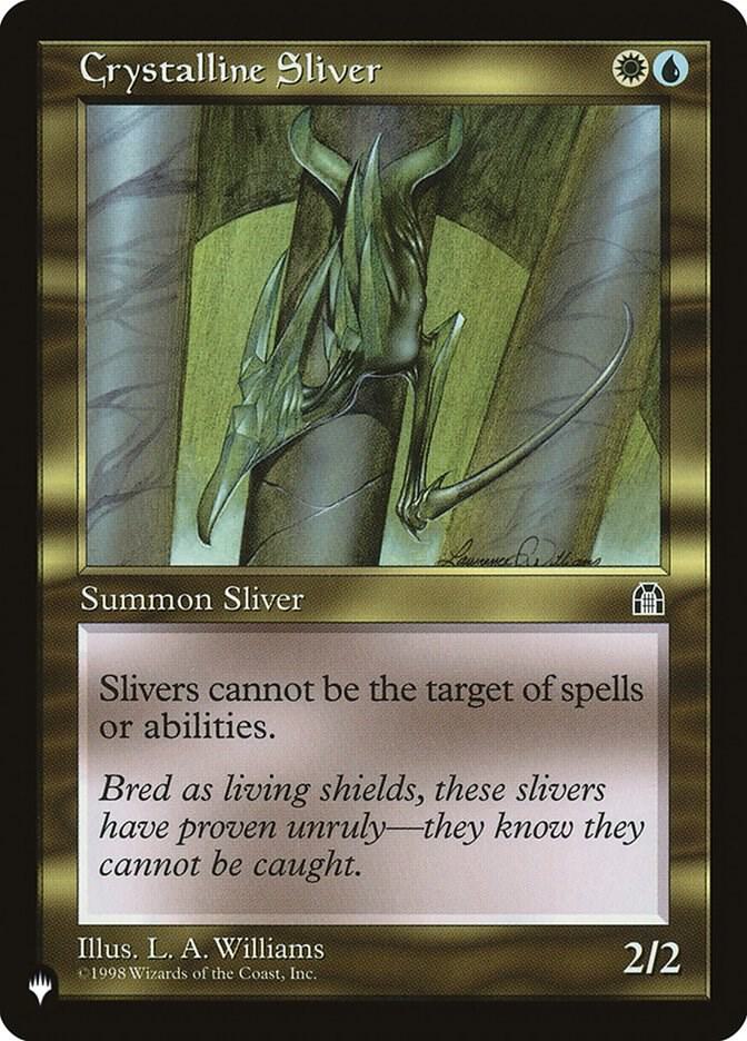 Crystalline Sliver [The List Reprints]