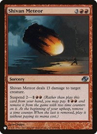 Shivan Meteor (106/165) [The List Reprints]