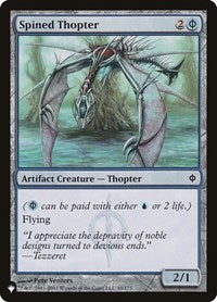 Spined Thopter (45/175) [The List Reprints]