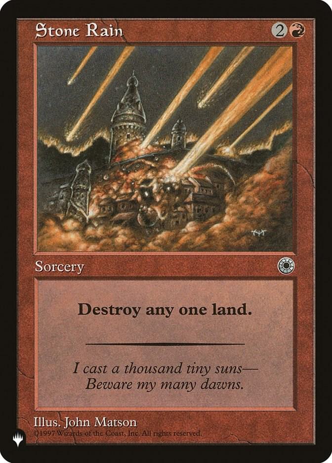 Stone Rain [The List Reprints]