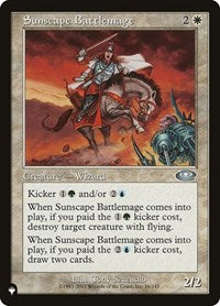 Sunscape Battlemage (16/143) [The List Reprints]