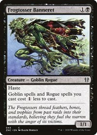 Frogtosser Banneret (43) [Commander: Zendikar Rising]