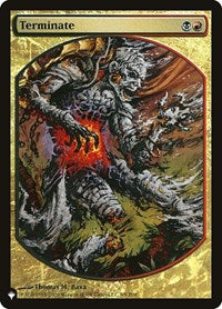Terminate (P09) (9-Sep) [The List Reprints]