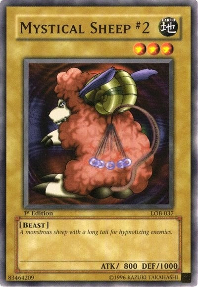 Mystical Sheep #2 (LOB-037) [The Legend of Blue Eyes White Dragon]