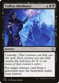 Endless Obedience (41) [Commander: Zendikar Rising]