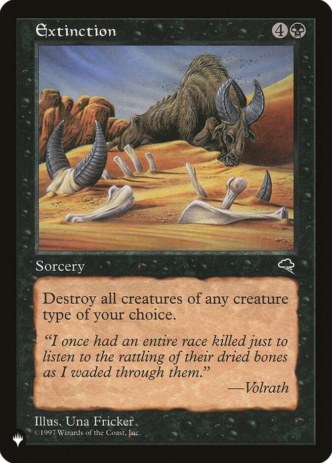 Extinction [The List Reprints]