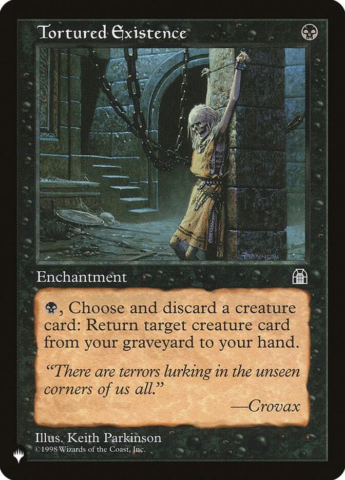 Tortured Existence [The List Reprints]