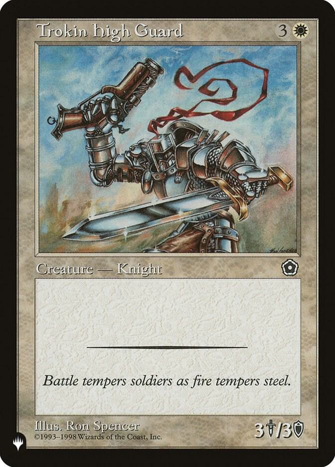 Trokin High Guard [The List Reprints]