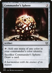 Commander's Sphere (109) [Commander: Zendikar Rising]