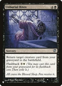 Unburial Rites (122/264) [The List Reprints]