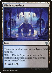 Dimir Aqueduct (126) [Commander: Zendikar Rising]
