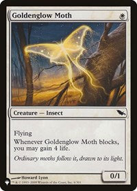 Goldenglow Moth (6/301) [The List Reprints]
