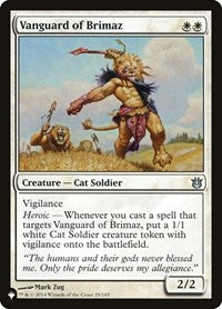 Vanguard of Brimaz (29/165) [The List Reprints]