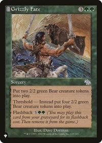 Grizzly Fate (119/143) [The List Reprints]