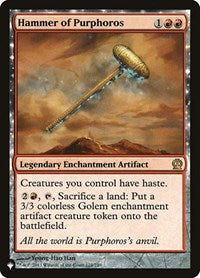 Hammer of Purphoros (124/249) [The List Reprints]
