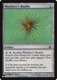 Wayfarer's Bauble (165/165) [The List Reprints]
