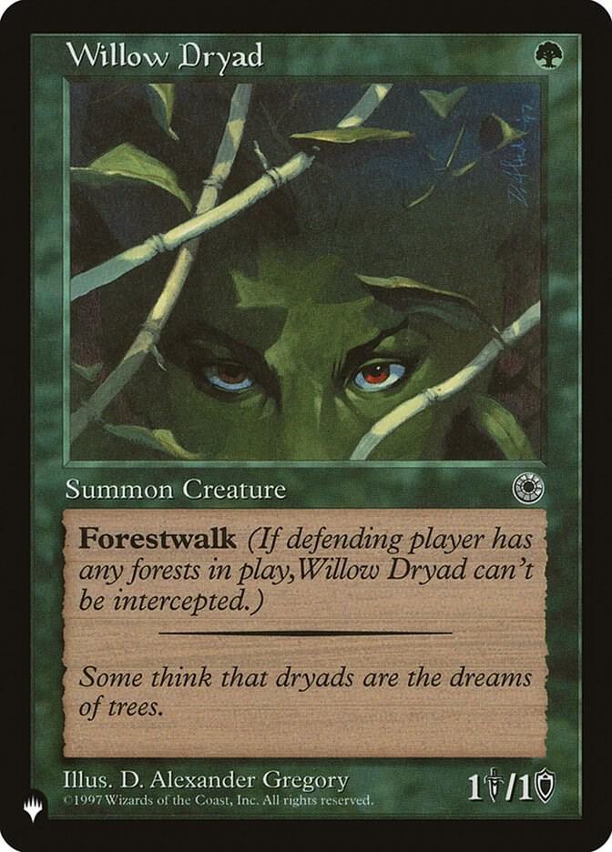 Willow Dryad [The List Reprints]