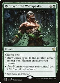 Return of the Wildspeaker (79) [Commander: Zendikar Rising]