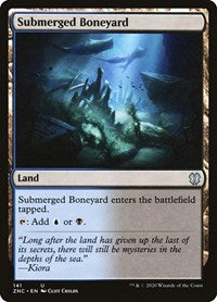 Submerged Boneyard (141) [Commander: Zendikar Rising]
