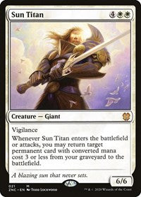 Sun Titan (21) [Commander: Zendikar Rising]