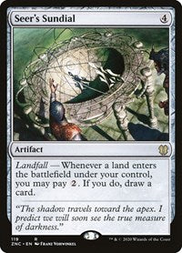 Seer's Sundial (119) [Commander: Zendikar Rising]