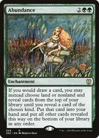 Abundance (58) [Commander: Zendikar Rising]