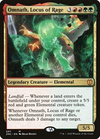 Omnath, Locus of Rage (97) [Commander: Zendikar Rising]