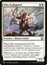 Elite Scaleguard (14) [Commander: Zendikar Rising]