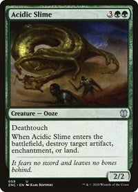 Acidic Slime (59) [Commander: Zendikar Rising]