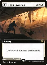 Ondu Inversion (Extended Art) (321) [Zendikar Rising]