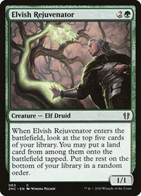Elvish Rejuvenator (63) [Commander: Zendikar Rising]