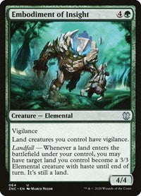Embodiment of Insight (64) [Commander: Zendikar Rising]
