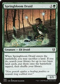 Springbloom Druid (83) [Commander: Zendikar Rising]