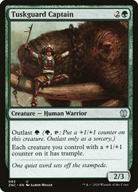 Tuskguard Captain (85) [Commander: Zendikar Rising]