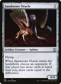Sandstone Oracle (116) [Commander: Zendikar Rising]