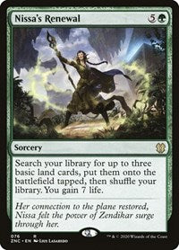Nissa's Renewal (76) [Commander: Zendikar Rising]