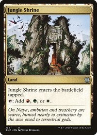 Jungle Shrine (132) [Commander: Zendikar Rising]