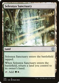 Selesnya Sanctuary (140) [Commander: Zendikar Rising]