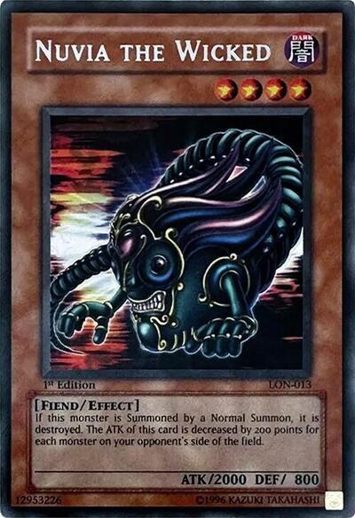 Nuvia the Wicked (LON-013) [Labyrinth of Nightmare]