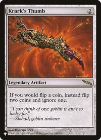Krark's Thumb (190/306) [The List Reprints]