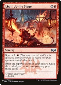 Light Up the Stage (107/259) [The List Reprints]