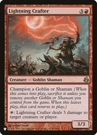 Lightning Crafter (93/150) [The List Reprints]